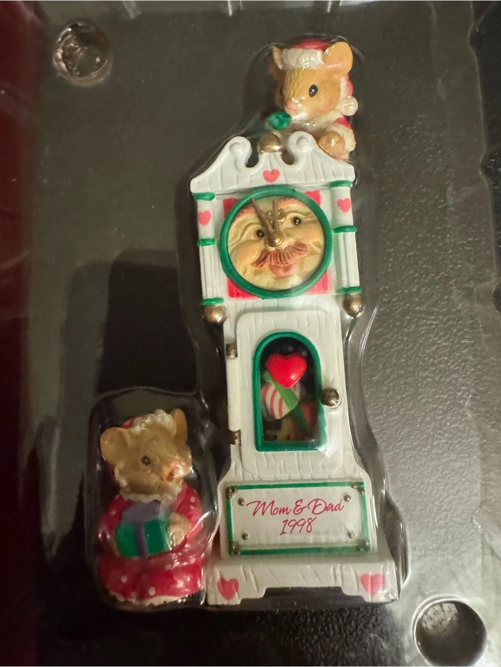 Carlton Cards Christmas Ornament “Parents 1998”